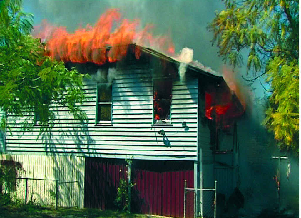 BLAZE: A fire alarm saved the life of a woman when her house went up in flames. BLAZE: A fire alarm saved the life of a woman when her house went up in flames.